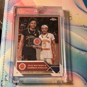 Juju Watkins and Hannah Hildago McDonald's Girls Co-MVP 2023 Basketball Card